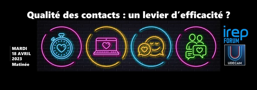 IREP FORUM UDECAM 18 avril sur Contact